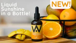 Well.Actually. Liposomal Vitamin D3 4000IU + K2 160mcg - Orange & Mango Flavour 60ml