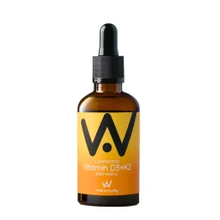 Well.Actually. Liposomal Vitamin D3 4000IU + K2 160mcg - Orange & Mango Flavour 60ml