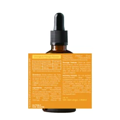 Well.Actually. Liposomal Vitamin D3 4000IU + K2 160mcg - Orange & Mango Flavour 60ml