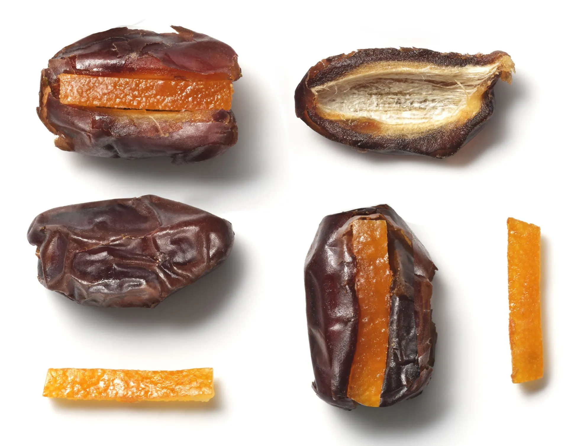 What a Date Orange Peel - Snack Box 4 pcs