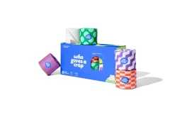 Who Gives A Crap Double Length 100% Recycled Toilet Paper 12 pack