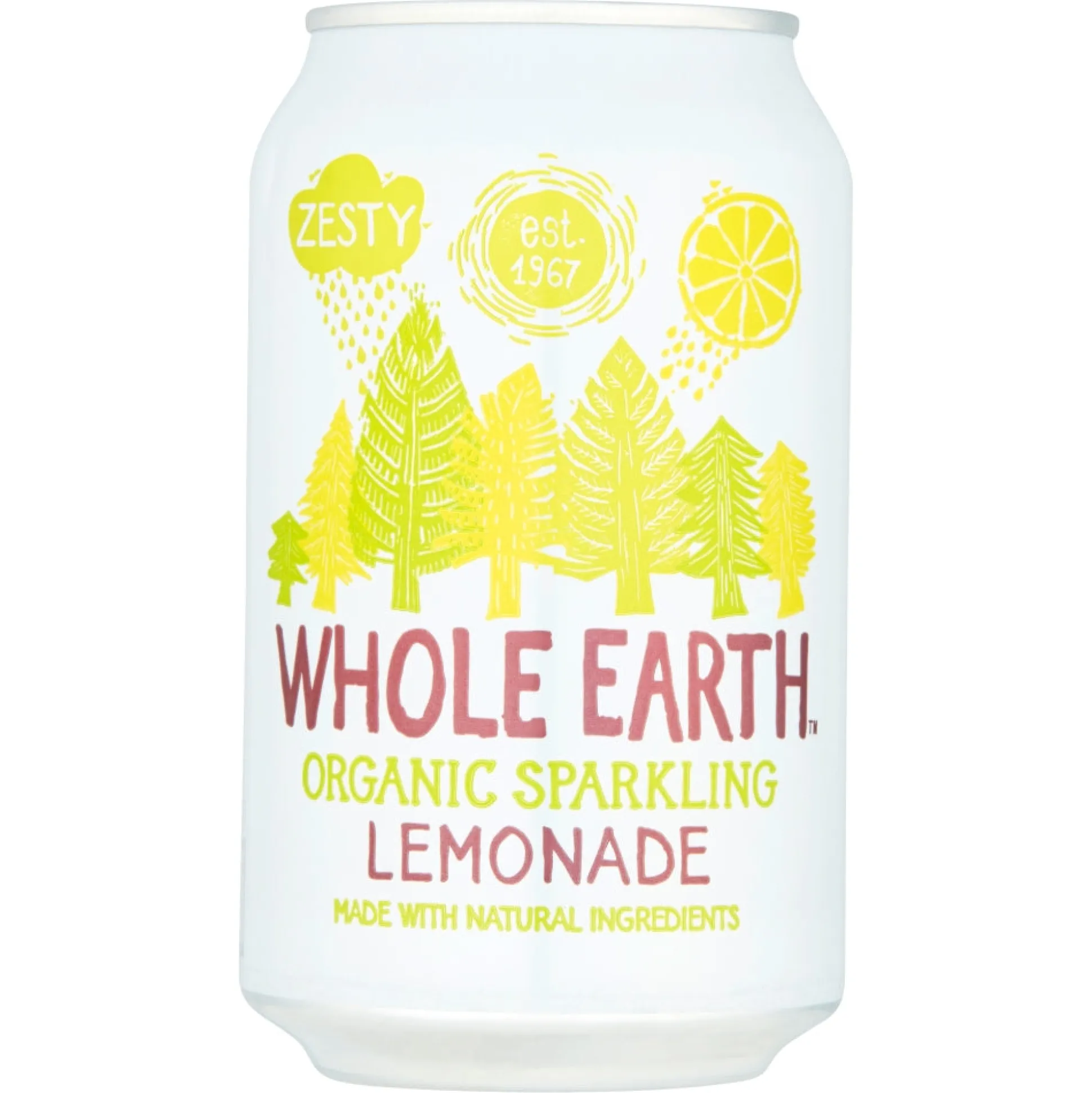 Whole Earth Sparkling Lemonade Drink 330ml