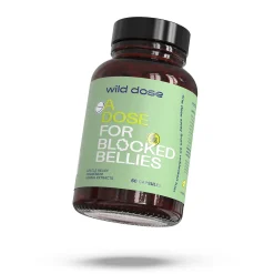 Wild Dose A Dose For Blocked Bellies 60 Caps
