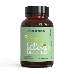 Wild Dose A Dose For Blocked Bellies 60 Caps