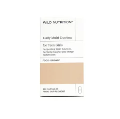 Wild Nutrition Daily Multi Nutrient for Teen Girls 60 caps