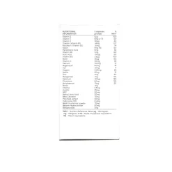 Wild Nutrition Daily Multi Nutrient 45+ for Men 60 caps