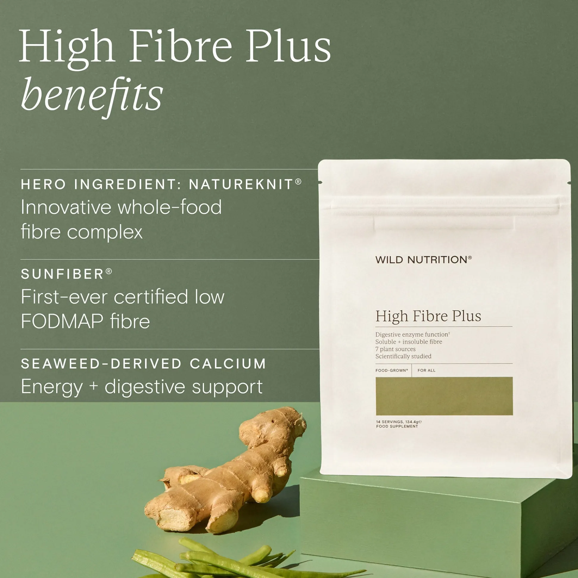 Wild Nutrition High Fibre Plus 134g