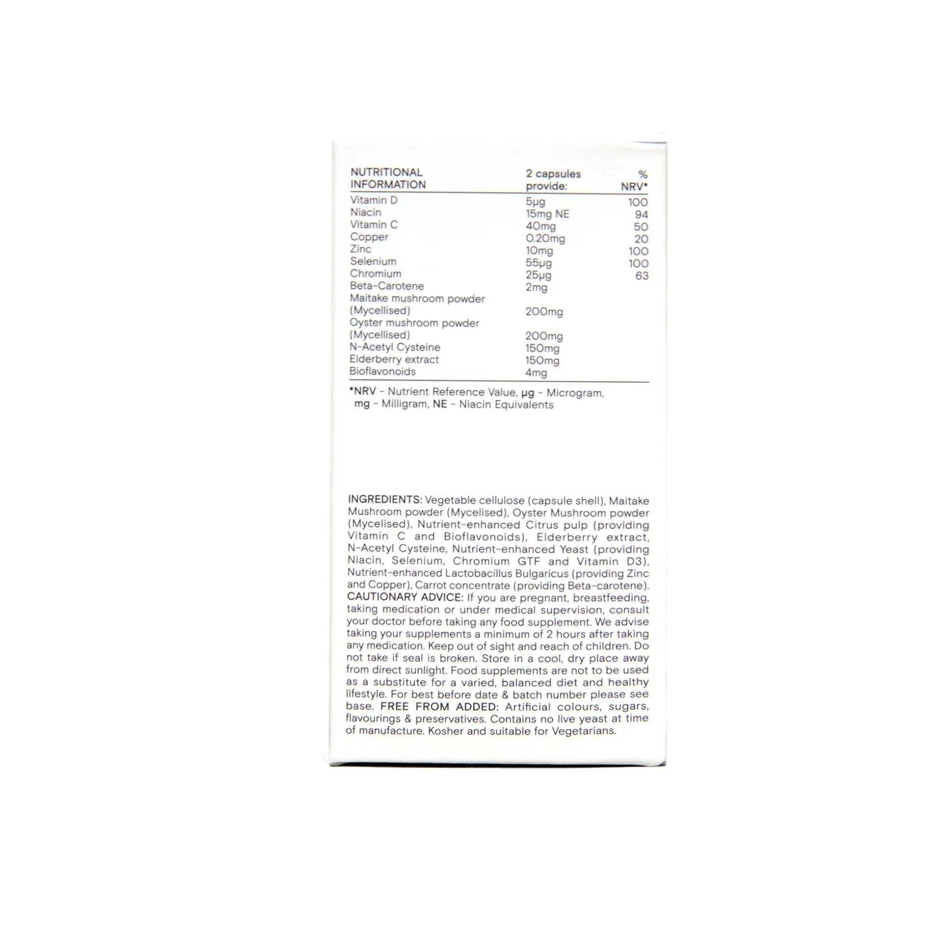 Wild Nutrition Immune Support 60 caps