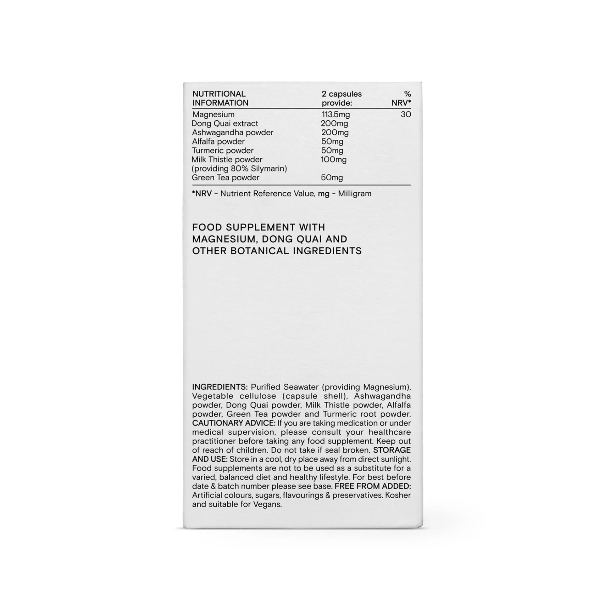 Wild Nutrition Perimenopause Complex 60 caps