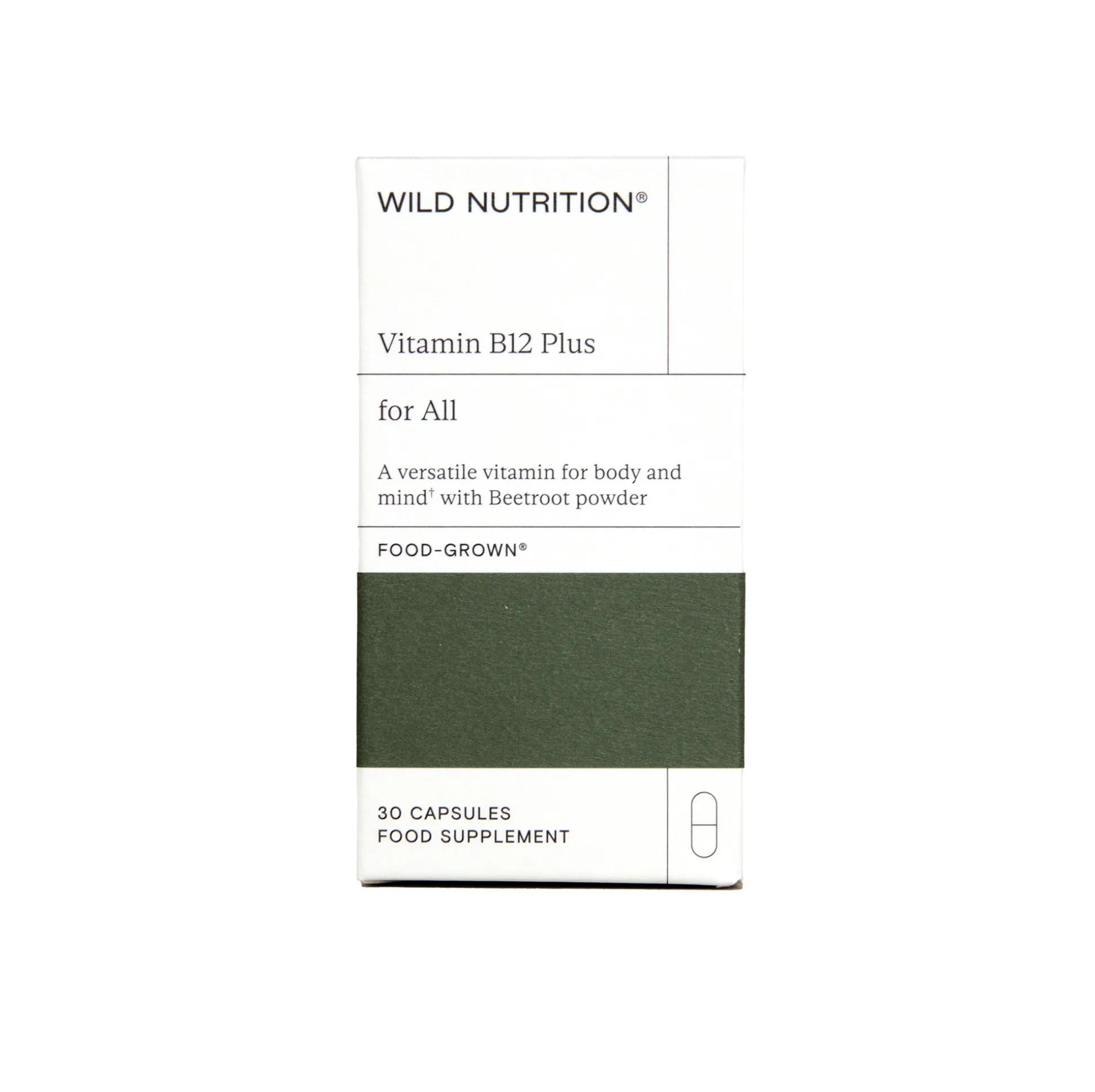 Wild Nutrition Vitamin B12 Plus 30 caps