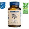 Wiley's Finest K2 & D3 Omega 3 Fish Oil Capsules 60 caps