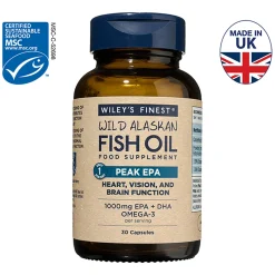 Wiley's Finest Peak EPA Omega-3 30 caps