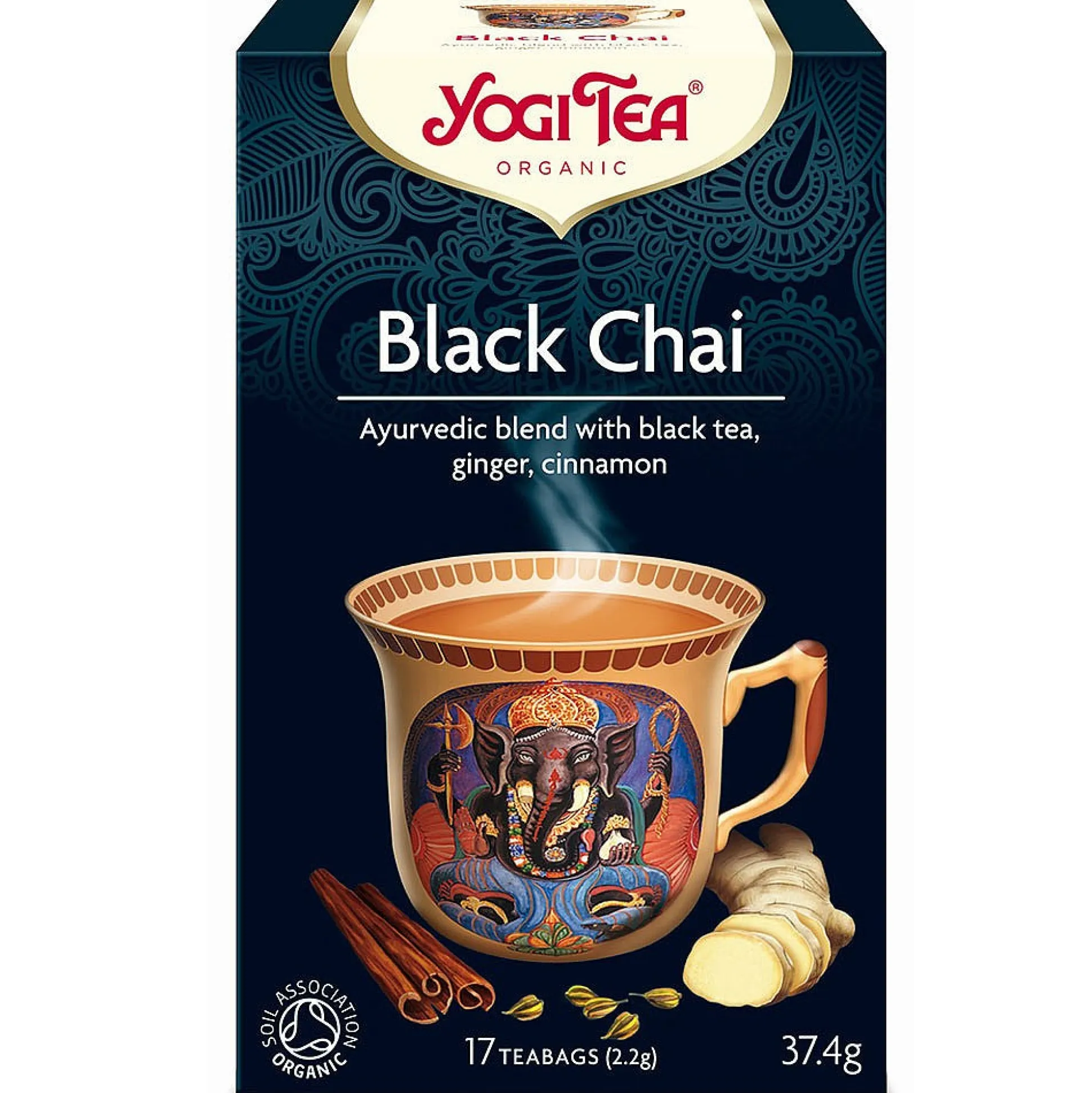 Yogi Black Chai Tea 17 Bags