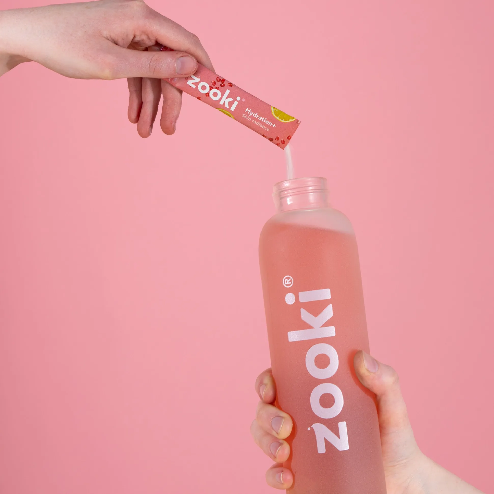 Zooki Hydrate+ Skin Radiance, Pomegranate Flavour 7x5.15g
