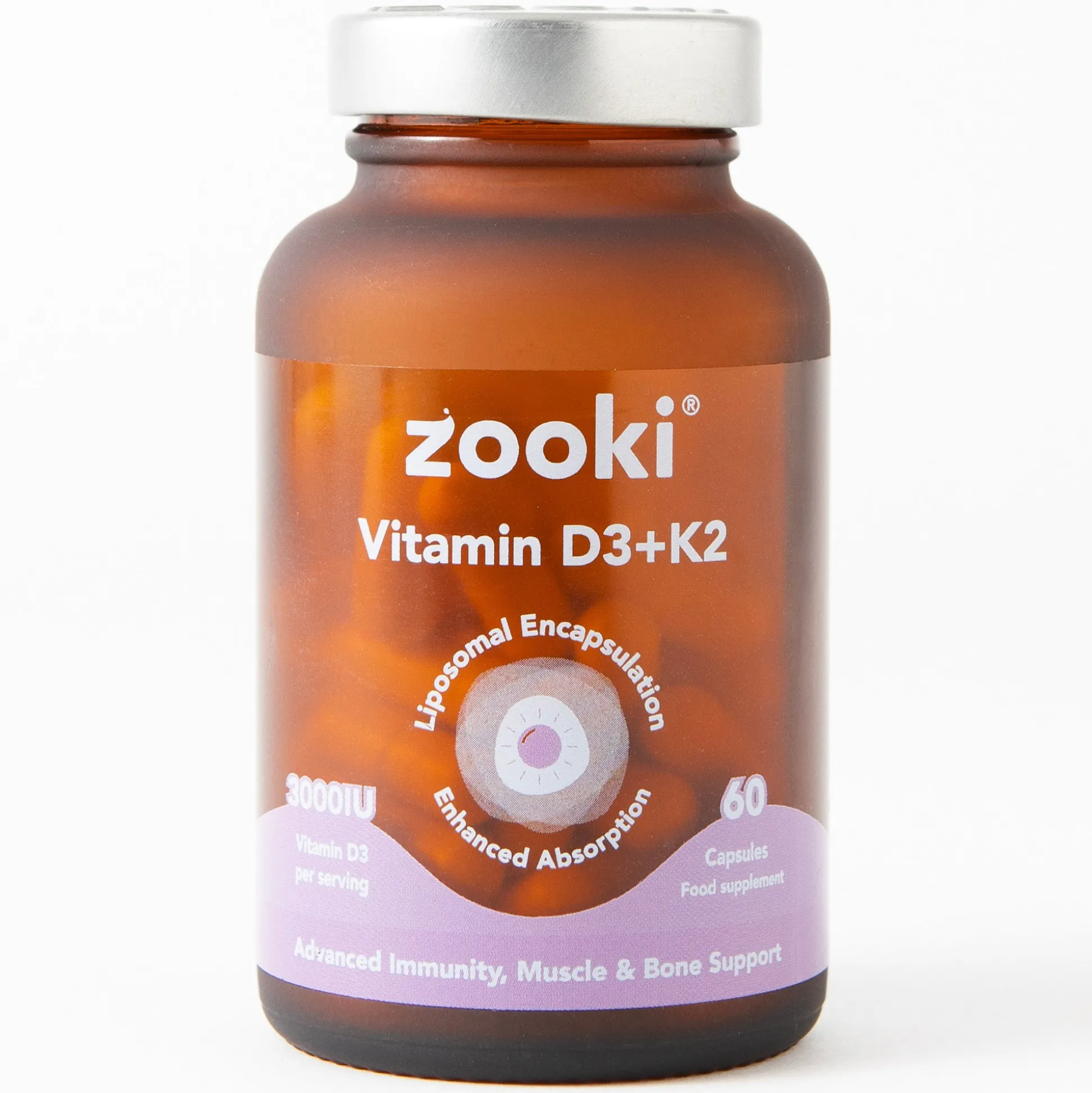 Zooki Liposomal Vitamin D 60 caps