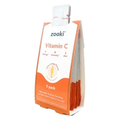 Zooki Vitamin C Citrus Orange 5x15ml